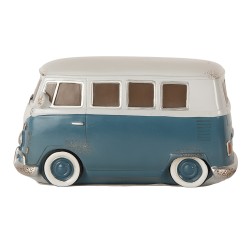 Clayre & Eef Kids Night Light Bus LED 28x13x13 cm Blue Plastic