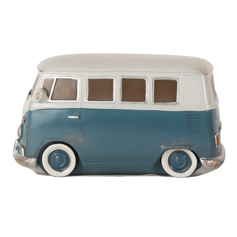 Clayre & Eef Kids Night Light Bus LED 28x13x13 cm Blue Plastic