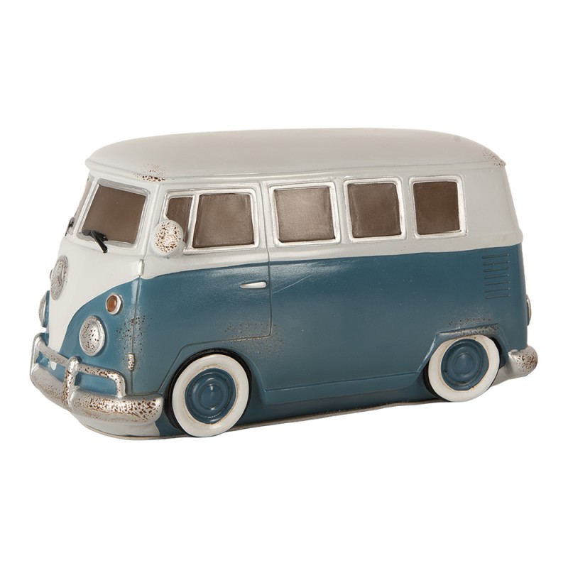 Clayre & Eef Kids Night Light Bus LED 28x13x13 cm Blue Plastic