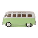 Clayre & Eef Lampada da tavolo Autobus 24x10x11 cm Verde Plastica