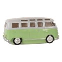 Clayre & Eef Lampada da tavolo Autobus 24x10x11 cm Verde Plastica