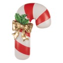 Clayre & Eef Luce Notturna per Bambini Bastoncino di zucchero LED 22x8x33 cm Bianco Plastica
