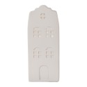Clayre & Eef Luce Notturna per Bambini Casa LED 9x9x21 cm Bianco Plastica