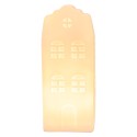 Clayre & Eef Luce Notturna per Bambini Casa LED 9x9x21 cm Bianco Plastica