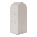 Clayre & Eef Luce Notturna per Bambini Casa LED 9x9x21 cm Bianco Plastica