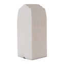 Clayre & Eef Luce Notturna per Bambini Casa LED 9x9x21 cm Bianco Plastica