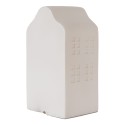 Clayre & Eef Luce Notturna per Bambini Casa LED 8x9x17 cm Bianco Plastica