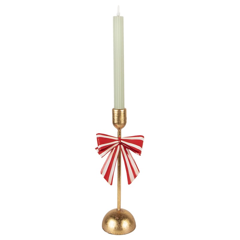 Clayre & Eef Candelabro 11x9x28 cm Color oro Metallo