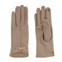 Juleeze Handschoenen Winter 9x24 cm Beige Polyester
