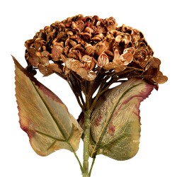 Clayre & Eef Kunstbloem 15x15x47 cm Bruin Kunststof