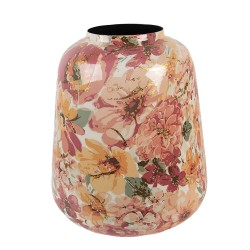 Clayre & Eef Vase Ø 35x52 cm Rose Métal