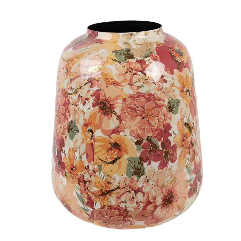 Clayre & Eef Vase Ø 35x52 cm Rose Métal