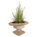 Clayre & Eef Plantentafel 35x35x92 cm Beige Keramiek