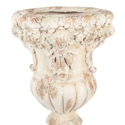 Clayre & Eef Bloempot Ø 35x56 cm Beige Keramiek