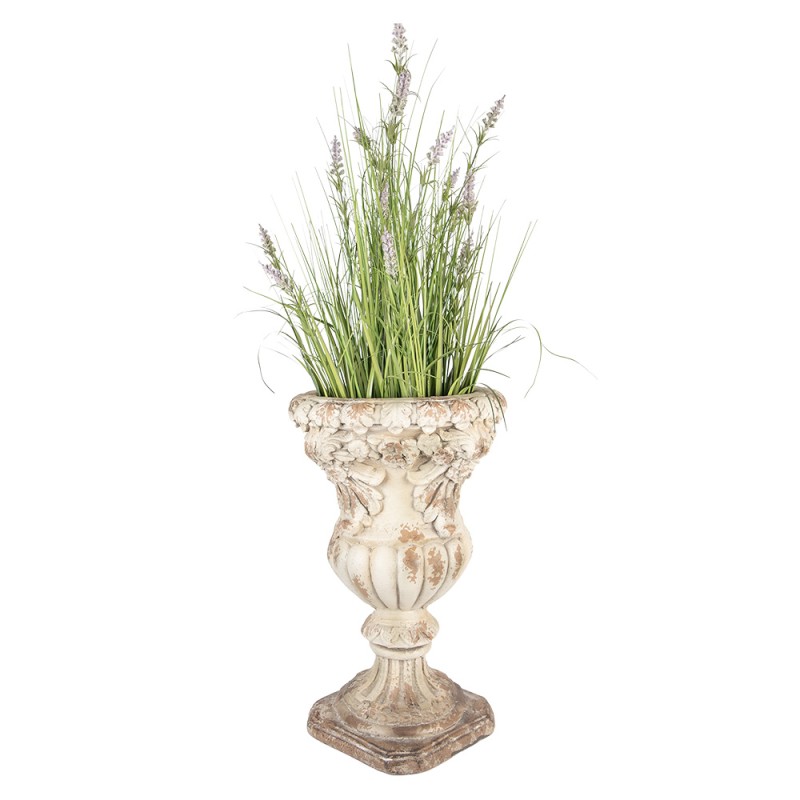 Clayre & Eef Bloempot Ø 35x56 cm Beige Keramiek