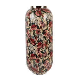 Clayre & Eef Vaas Ø 21x50 cm Beige Metaal