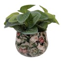 Clayre & Eef Vaas Ø 13x10 cm Grijs Metaal