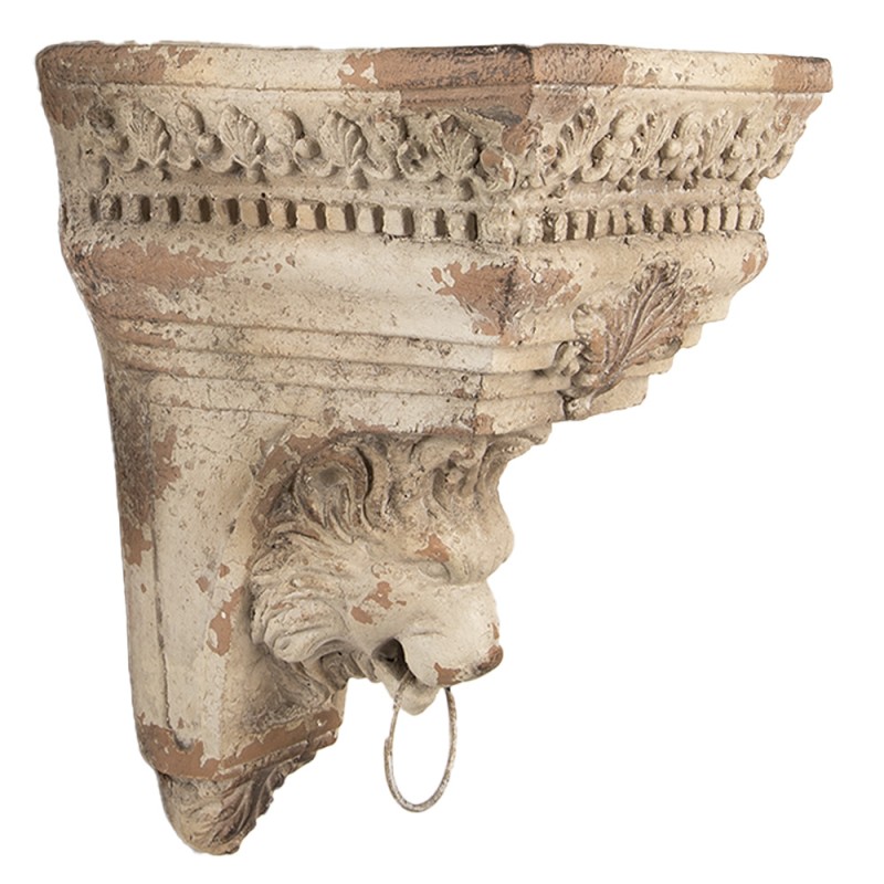 Clayre & Eef Décoration Ornement 20x20x30 cm Beige Céramique