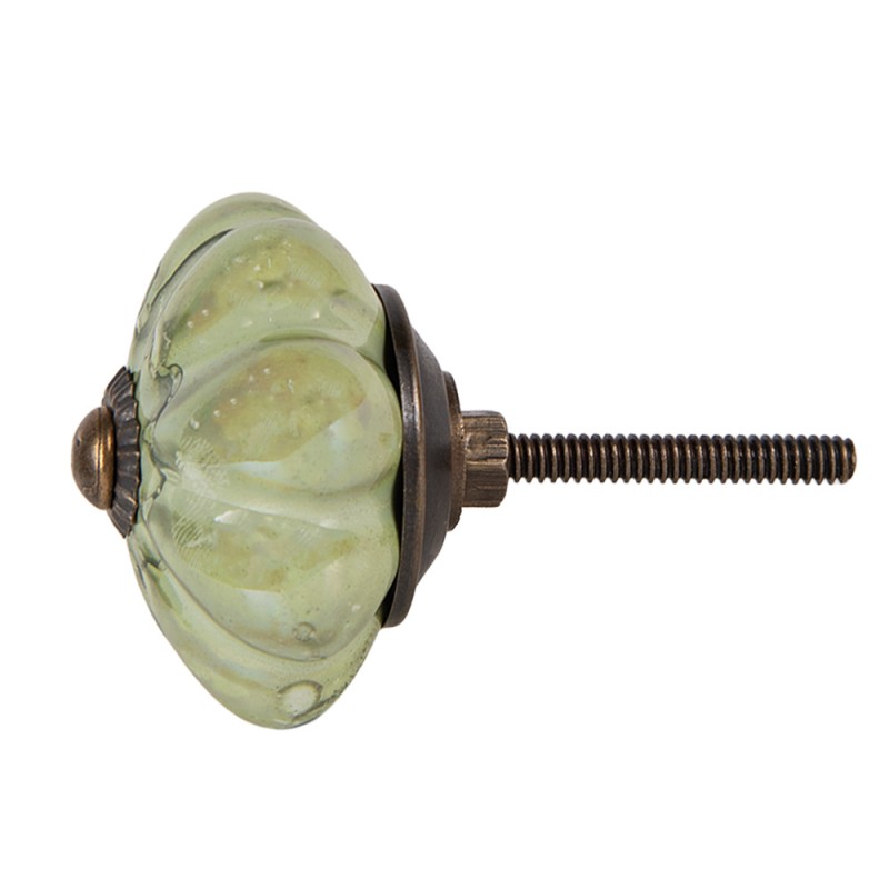 Clayre & Eef Pomello Ø 4x4 cm Verde Ceramica