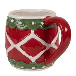 Clayre & Eef Mok 375 ml Rood Keramiek