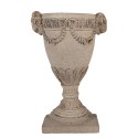 Clayre & Eef Pot de fleurs 29x11x44 cm Beige Matériau céramique