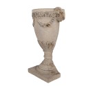 Clayre & Eef Pot de fleurs 29x11x44 cm Beige Matériau céramique