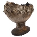 Clayre & Eef Pot de fleurs 54x34x43 cm Marron Matériau céramique