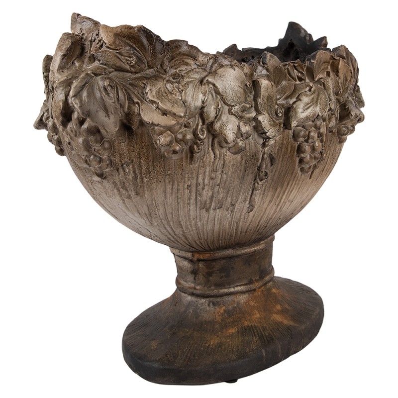 Clayre & Eef Pot de fleurs 54x34x43 cm Marron Matériau céramique