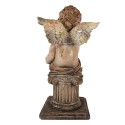 Clayre & Eef Decorative Figurine Angel 30x30x60 cm Beige Ceramic material