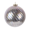 Clayre & Eef Boule de Noël Ø 10x10 cm Rose Verre