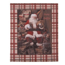 Clayre & Eef Opbergdoos Set van 3 Boeken 27/ 22 / 18 cm Bruin MDF