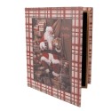 Clayre & Eef Opbergdoos Set van 3 Boeken 27/ 22 / 18 cm Bruin MDF