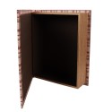 Clayre & Eef Opbergdoos Set van 3 Boeken 27/ 22 / 18 cm Bruin MDF