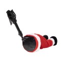 Clayre & Eef Weihnachtsdekorationsfigur Weihnachtsmann 17x13x35 cm / 3xAA Rot Kunststoff