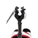Clayre & Eef Weihnachtsdekorationsfigur Weihnachtsmann 17x13x35 cm / 3xAA Rot Kunststoff