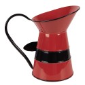 Clayre & Eef Dekoration Karaffe 19x12x18 cm Rot Metall