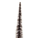 Clayre & Eef Weihnachtsdekorationsfigur Weihnachtsbaum Ø 8x40 cm Braun Holz