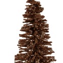 Clayre & Eef Christmas Decoration Figurine Christmas Tree Ø 14x25 cm Brown Wood