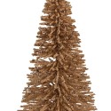 Clayre & Eef Kerstdecoratie Beeld Kerstboom Ø 17x30 cm Beige Hout