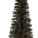 Clayre & Eef Décoration de Noël Image Sapin de Noël Ø 20x50 cm Vert Bois