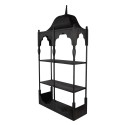Clayre & Eef Étagère murale 55x19x109 cm Noir Métal