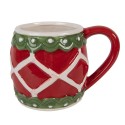 Clayre & Eef Mug 375 ml Red Ceramic
