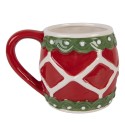 Clayre & Eef Mug 375 ml Red Ceramic