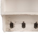 Clayre & Eef Wandregal 36x17x57 cm Beige Holz