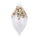 Clayre & Eef Kerstbal Ø 7x14 cm Transparant Glas