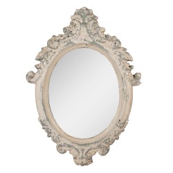 Clayre & Eef Spiegel 46x3x64 cm Beige Metall
