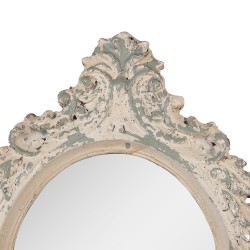 Clayre & Eef Spiegel 46x3x64 cm Beige Metall