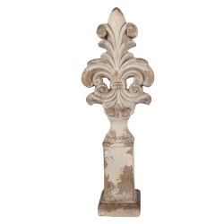Clayre & Eef Decorative Ornament 23x14x65 cm Beige Ceramic material
