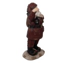 Clayre & Eef Decorative Figurine Santa Claus 37x39x82 cm Red Ceramic material