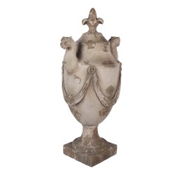 Clayre & Eef Décoration Ornement 35x25x65 cm Beige Céramique